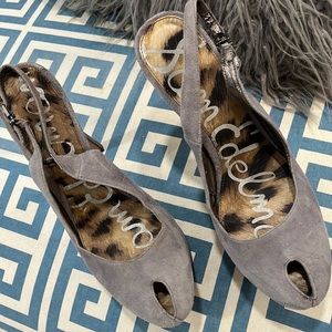 Gray high heels sam Edelman